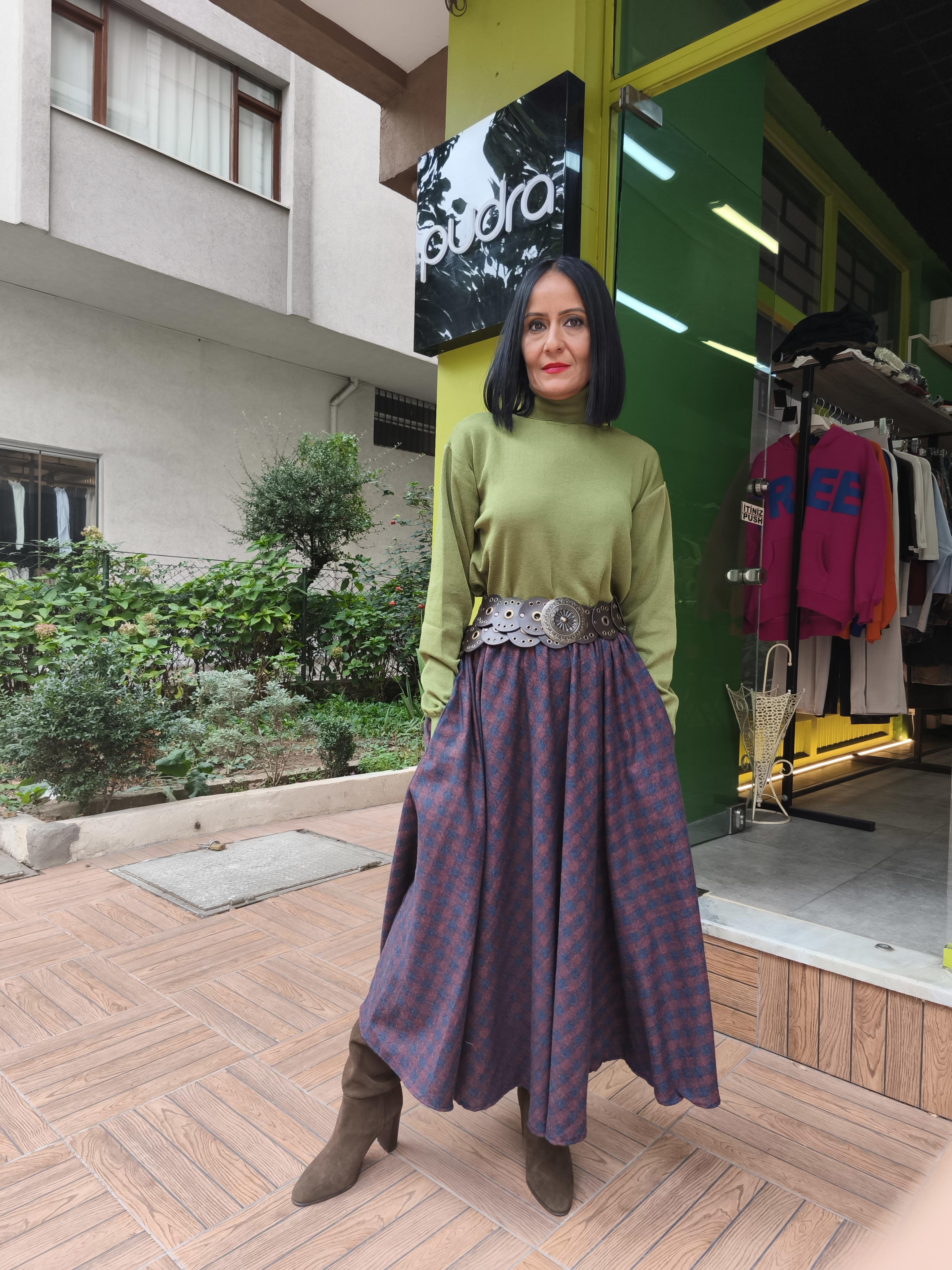 Yeşil Boğazlı Kazak