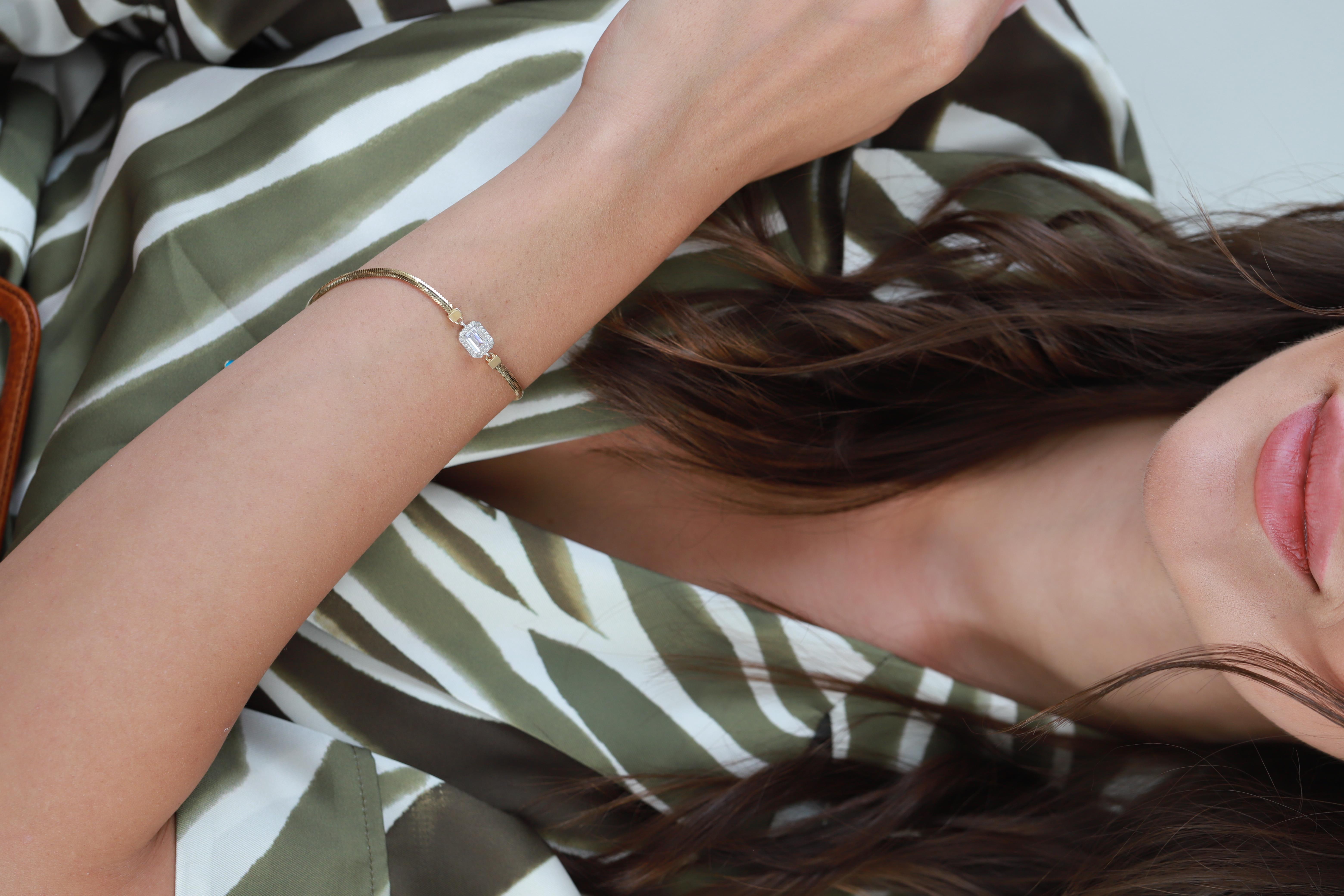 BALIK SIRTI ZİNCİRLİ BAGET BİLEKLİK