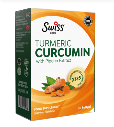 Swiss Bork Curcumin 30 Softgel