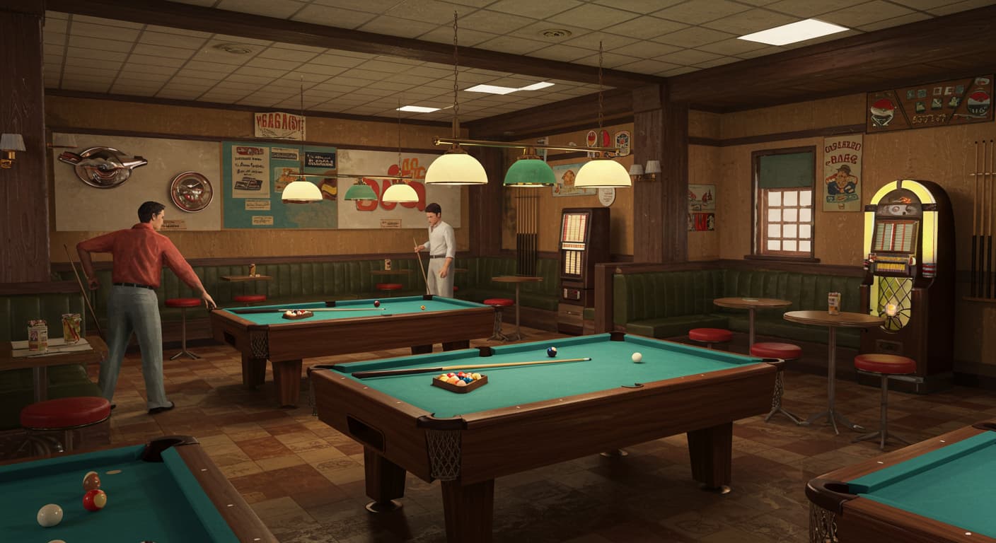 Tarihi Bilardo Masası