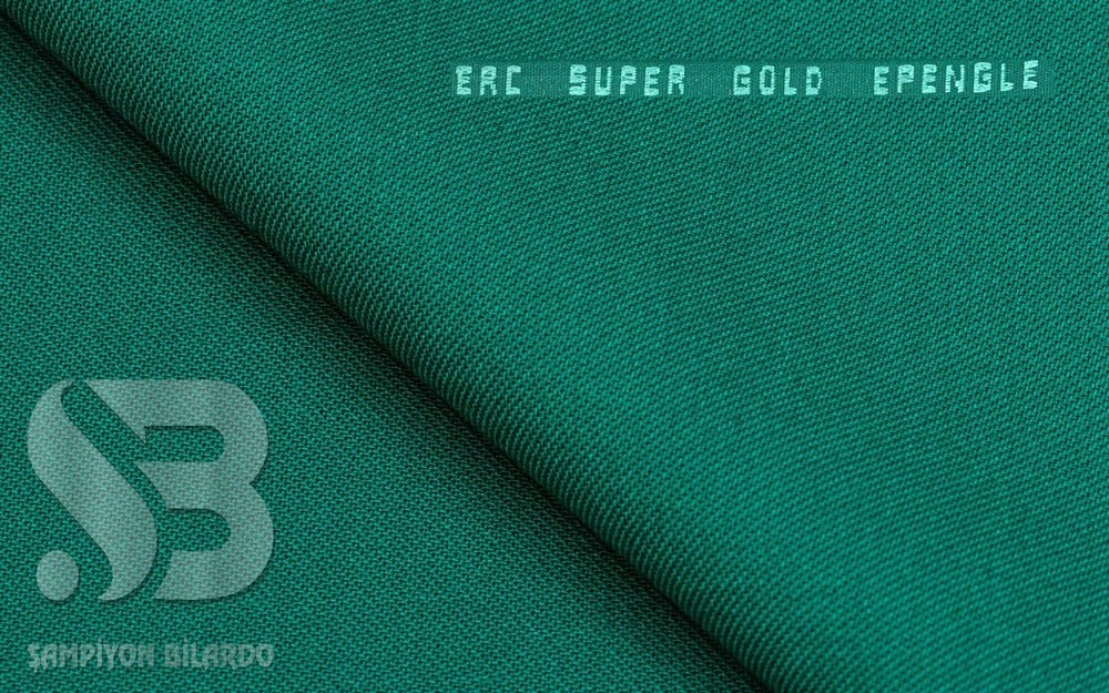 ERC SUPER GOLD EPENGLE 9 FEET BİLARDO ÇUHASI (TAM SET) YEŞİL