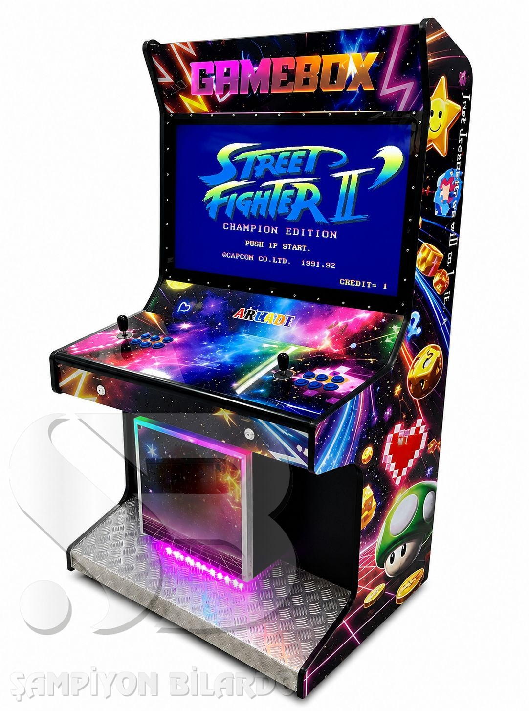 FREE MODEL ARCADE - ATARI OYUN MAKİNASI 106 EKRAN 42 INCH