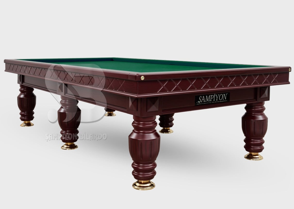 GALAKSİ MODEL 6 AYAKLI ÜÇTOP (CAROM) MAÇ BİLARDO MASASI (10 FT)