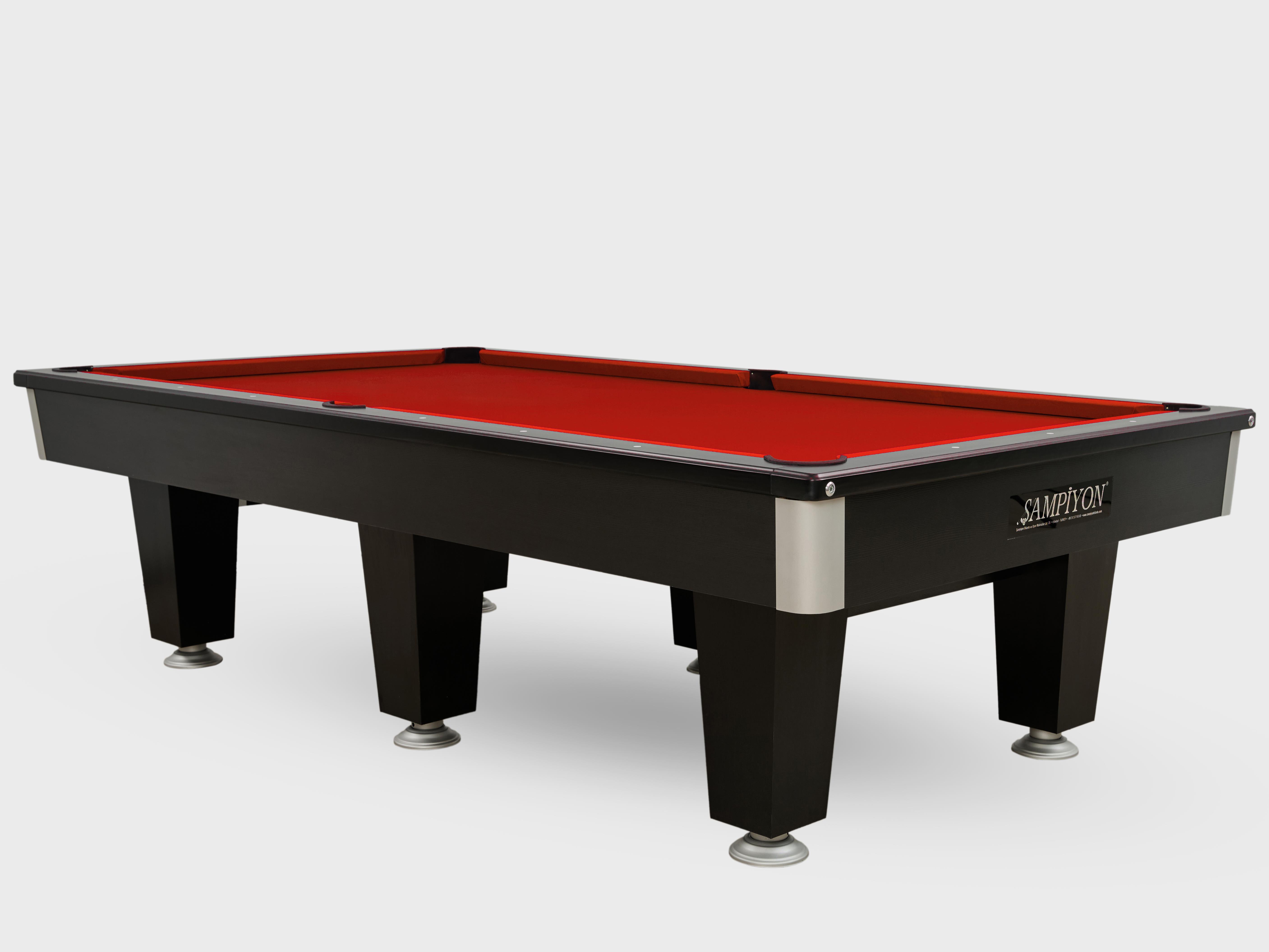 POYRAZ MODEL 6 AYAKLI  MAÇ AMERİKAN (POOL) BİLARDO MASASI 