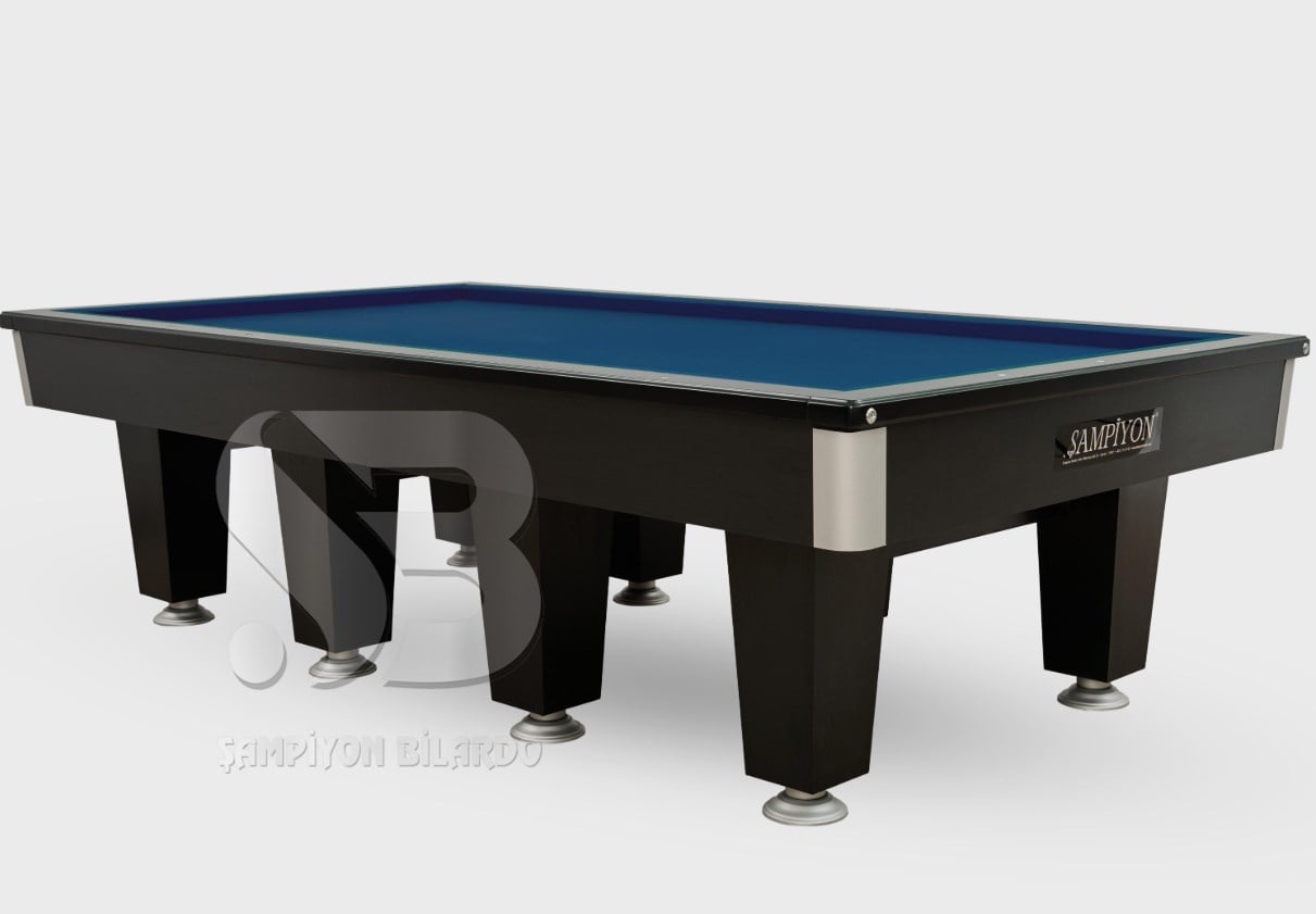 POYRAZ MODEL 8 AYAKLI ÜÇTOP (CAROM) MAÇ BİLARDO MASASI (10 FT)