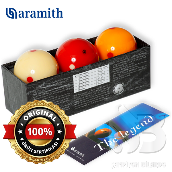 ARAMITH PRO CUP PRESTIGE CAROM 3 TOP SETİ