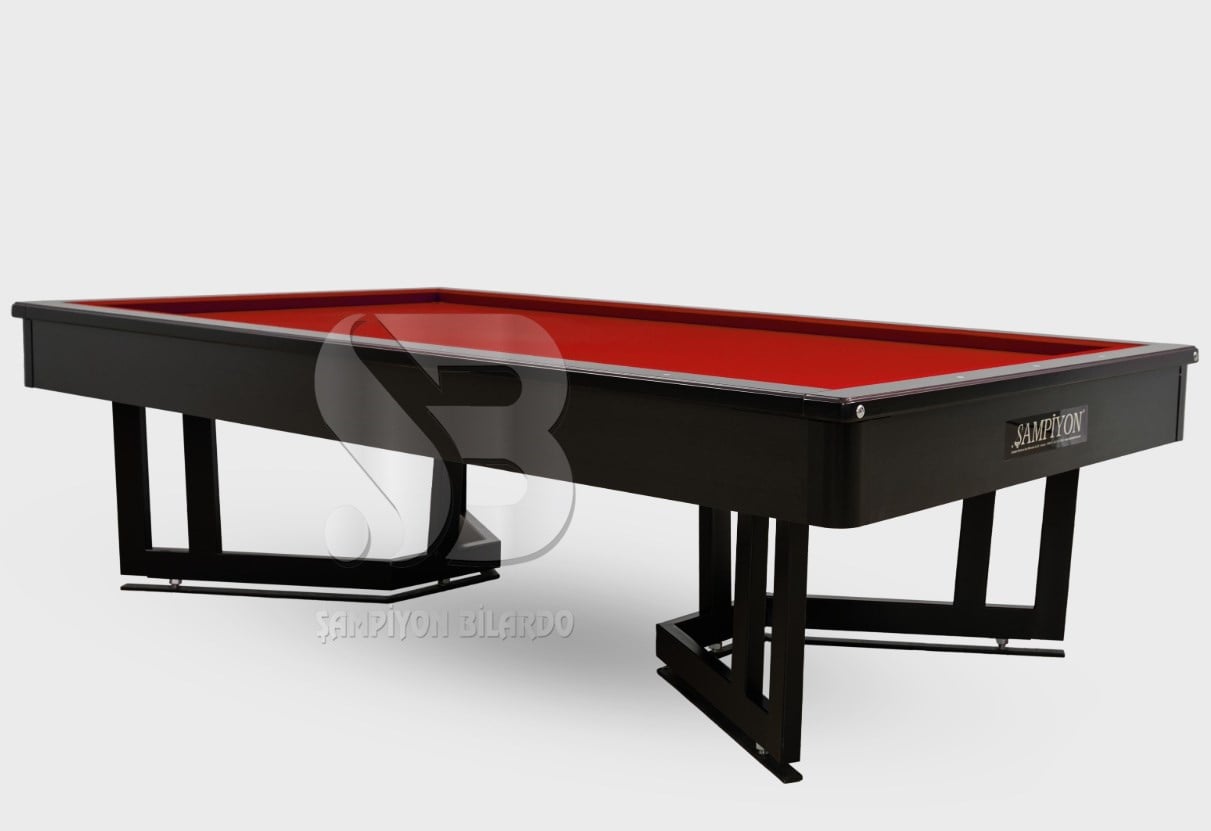AKSİYON MODEL METAL PROFİL AYAKLI ÜÇTOP (CAROM) BİLARDO MASASI
