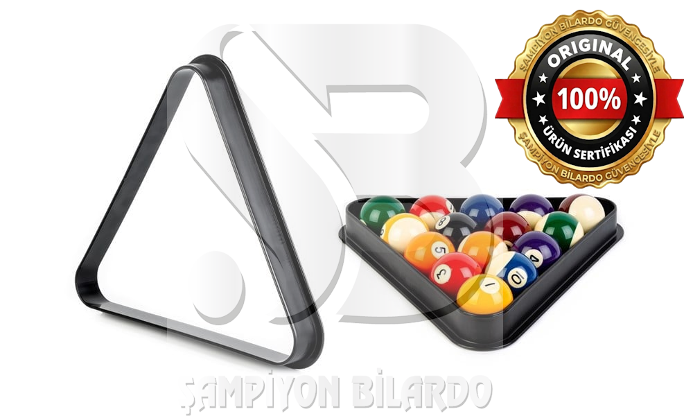 AMERİKAN (POOL) BİLARDO MASA ÜÇGENİ PLASTİK (YERLİ)