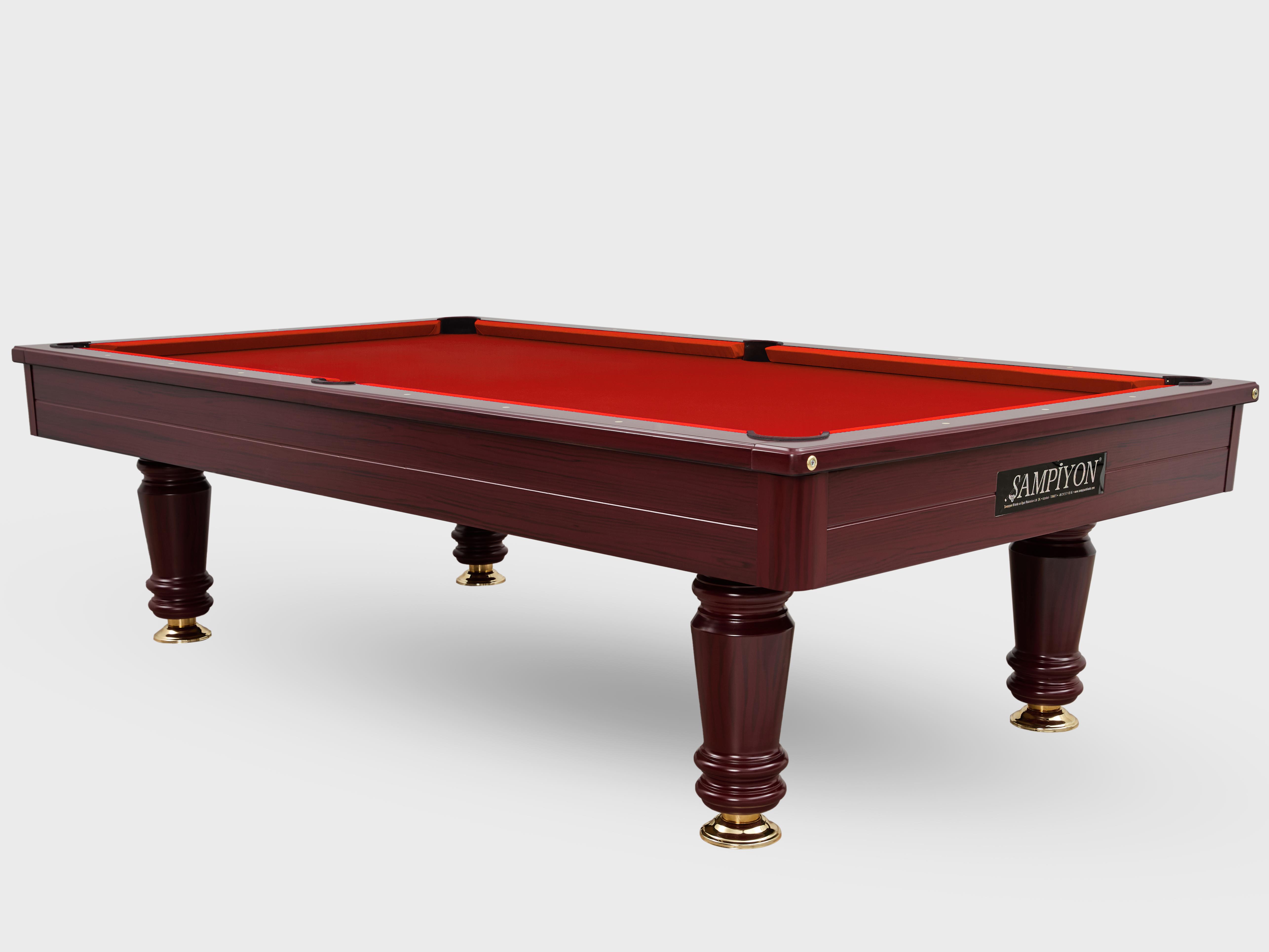 ASYA MODEL 4 AYAKLI  AMERİKAN (POOL) BİLARDO MASASI 