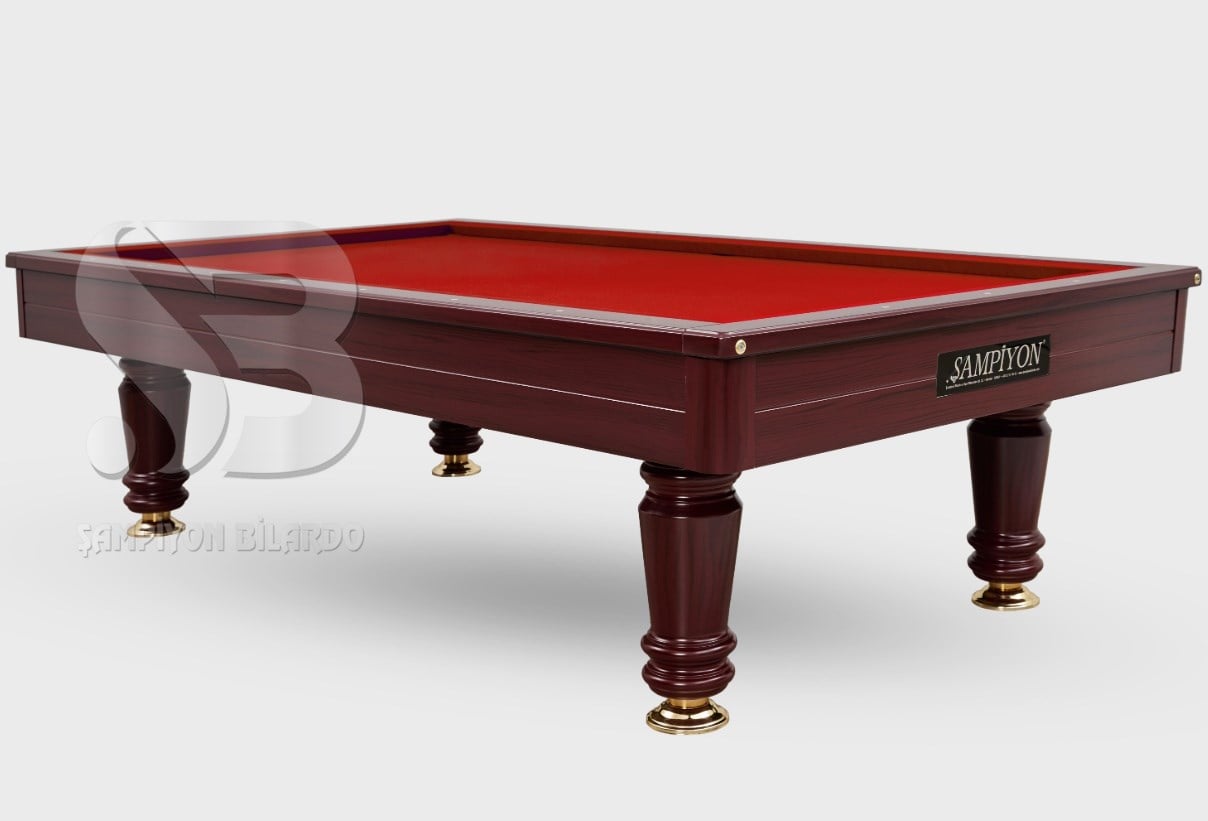 ASYA MODEL 4 AYAKLI ÜÇTOP (CAROM) BİLARDO MASASI