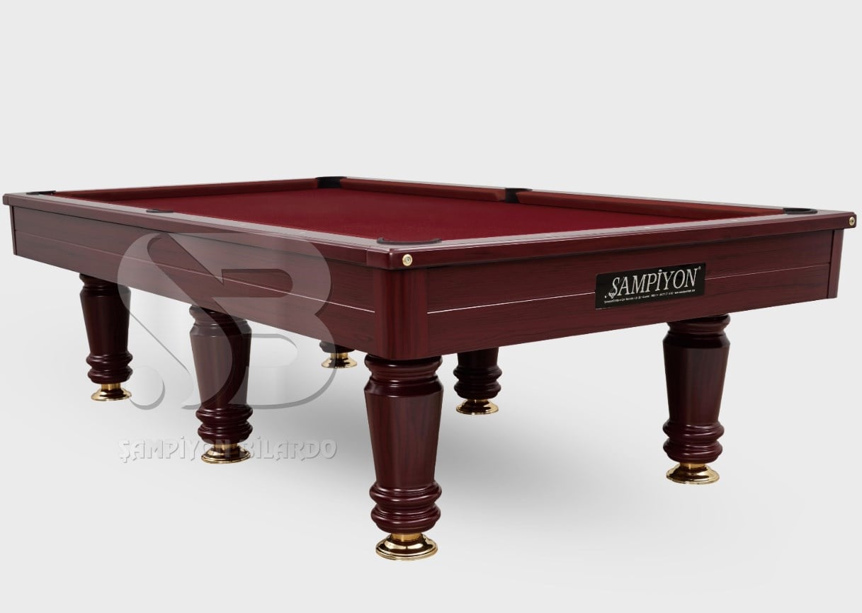 ASYA MODEL 6 AYAKLI AMERİKAN (POOL) BİLARDO MASASI (10 FT)
