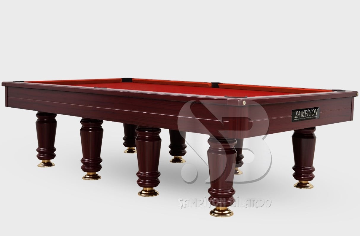ASYA MODEL 8 AYAKLI AMERİKAN (POOL) BİLARDO MASASI (10 FT)