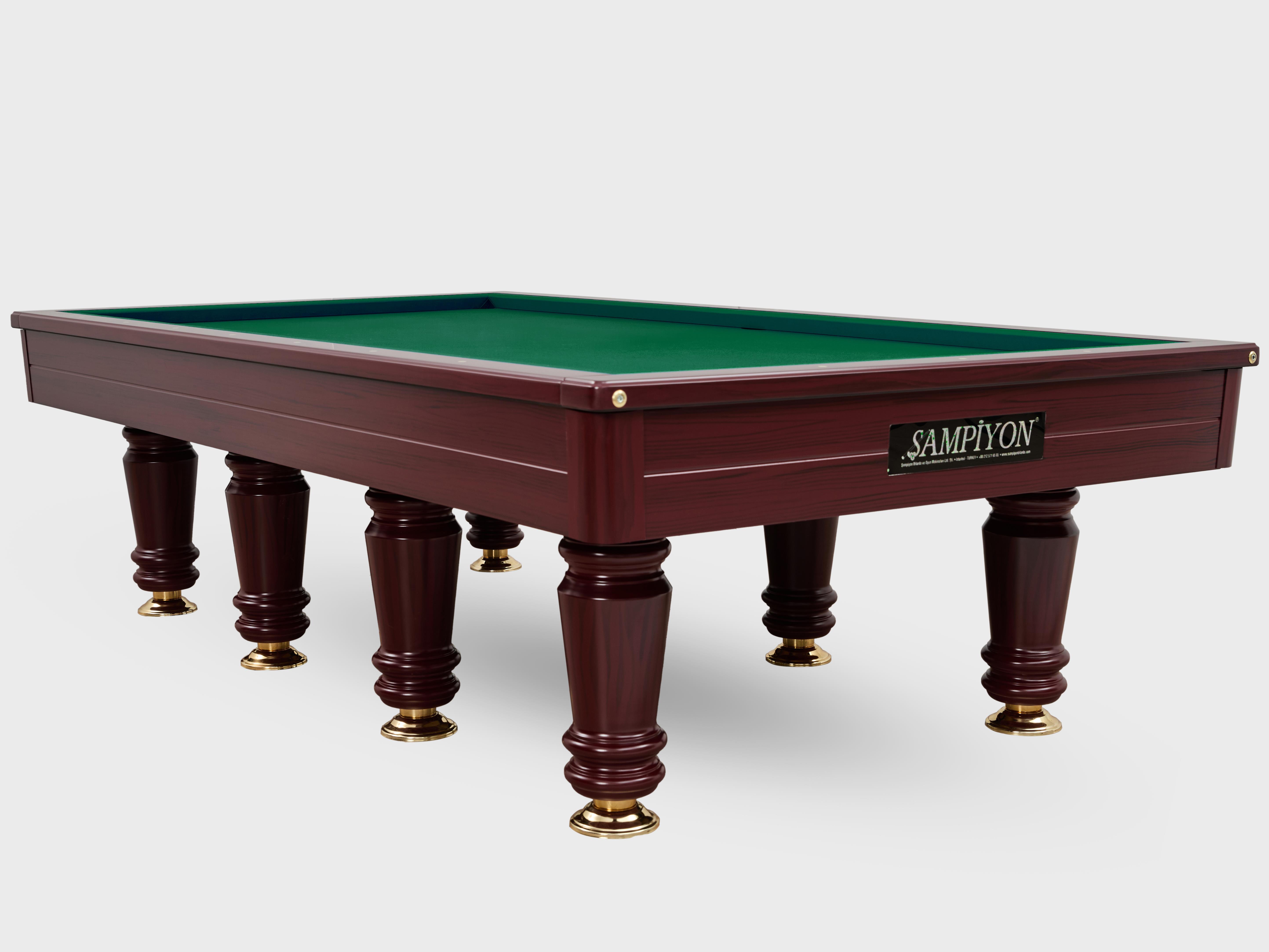 ASYA MODEL 8 AYAKLI ÜÇTOP MAÇ BİLARDO MASASI