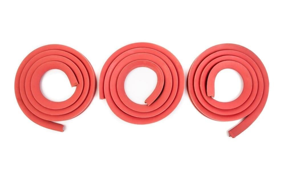 BİLARDO MASA BANT KAUÇUĞU NO NAME (POOL&CAROM) (BAND KANALI ÜÇGEN) (3 PARÇA/1 SET) (280 CM) (YERLİ)