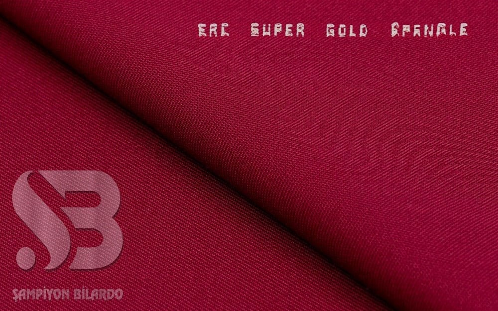 ERC SUPER GOLD EPENGLE 9 FEET BİLARDO ÇUHASI (TAM SET) BORDO