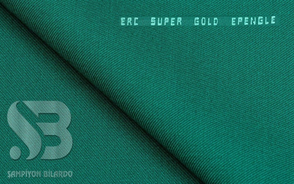 ERC SUPER GOLD EPENGLE 9 FEET BİLARDO ÇUHASI (TAM SET) YEŞİL