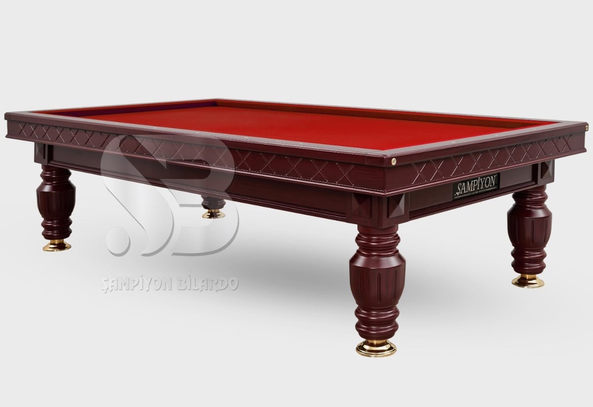 GALAKSİ MODEL 4 AYAKLI ÜÇTOP (CAROM) BİLARDO MASASI