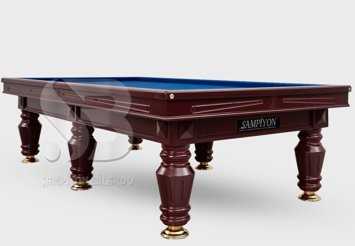 GALAKSİ MODEL 6 AYAKLI ÜÇTOP (CAROM) BİLARDO MASASI