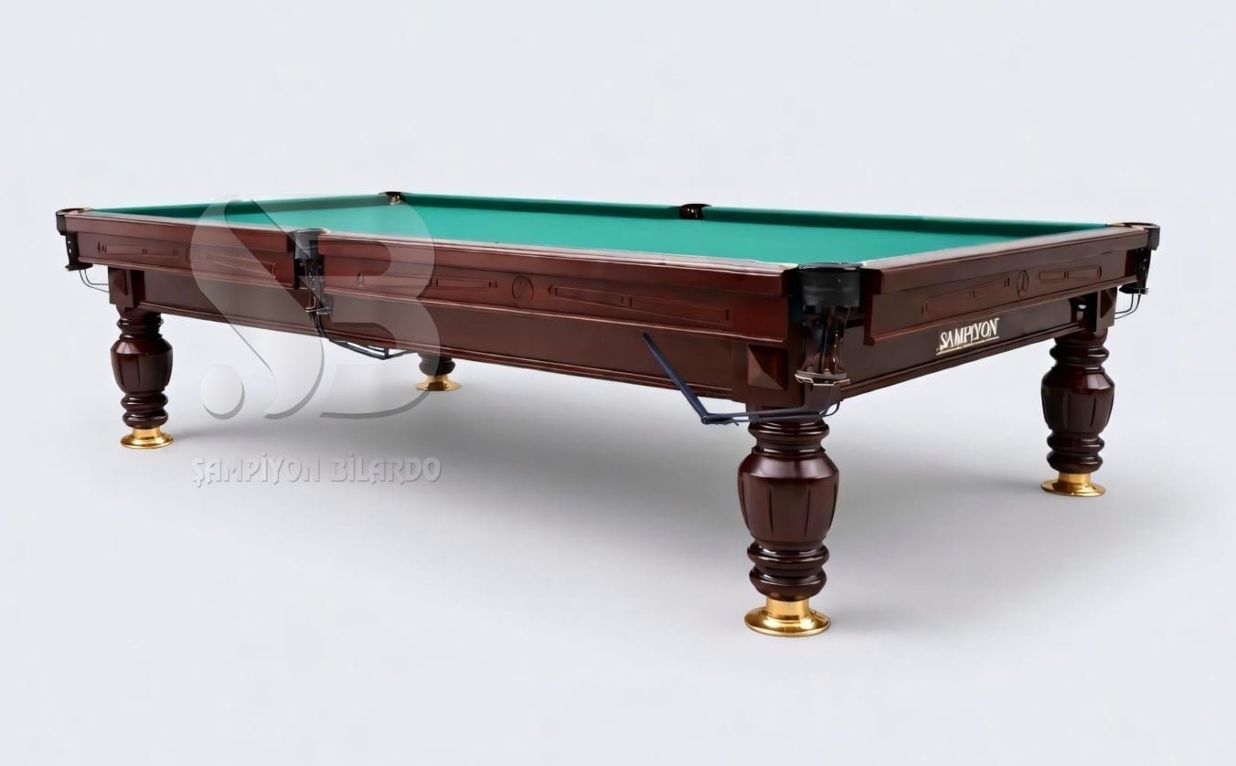 KLASİK MODEL 4 AYAKLI RUS (PYRAMİD) BİLARDO MASASI (9 FT)