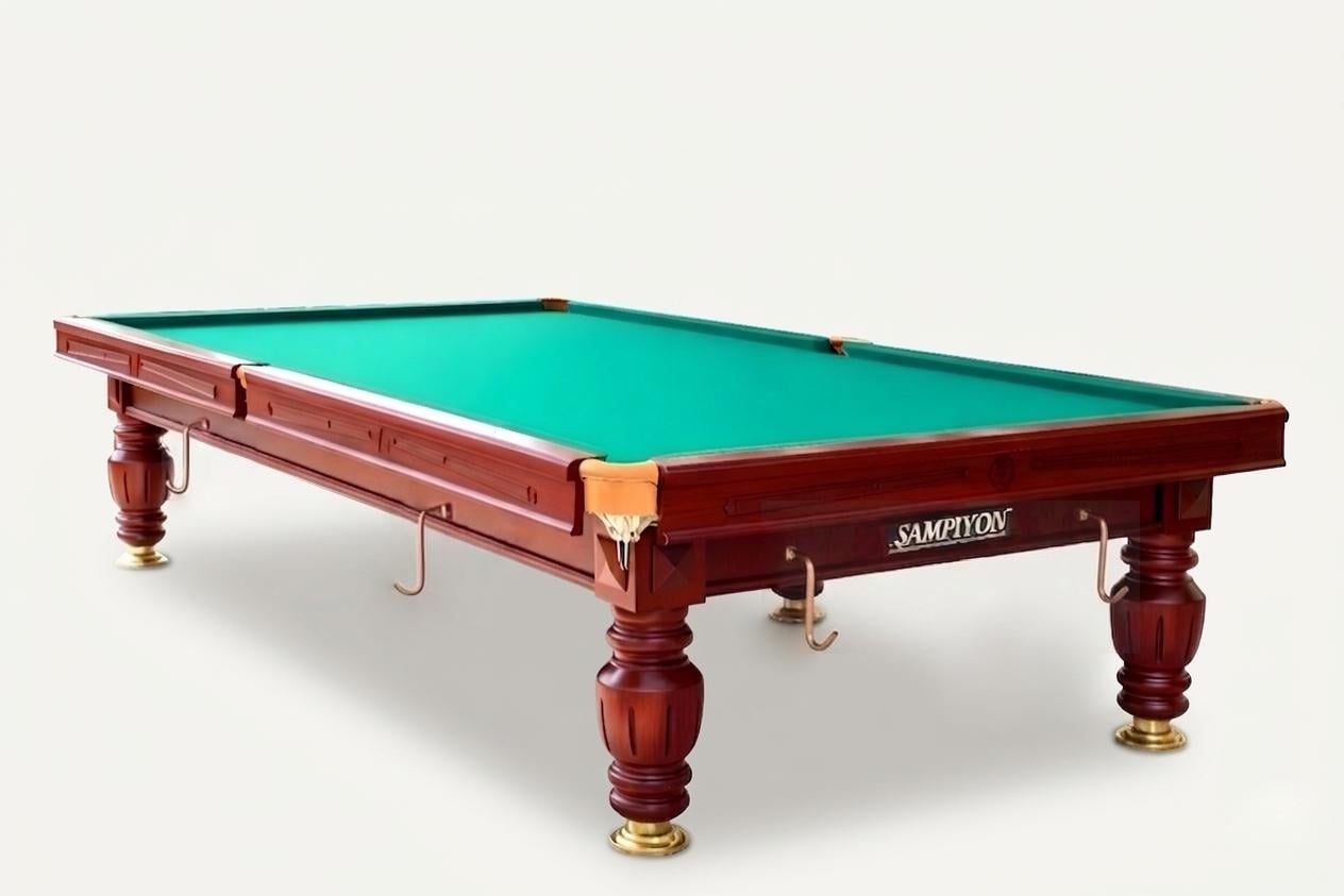 KLASİK MODEL 4 AYAKLI SNOOKER (İNGİLİZ) BİLARDO MASASI (9FT)
