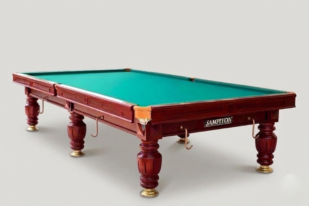 KLASİK MODEL 6 AYAKLI SNOOKER (İNGİLİZ) BİLARDO MASASI (12FT)