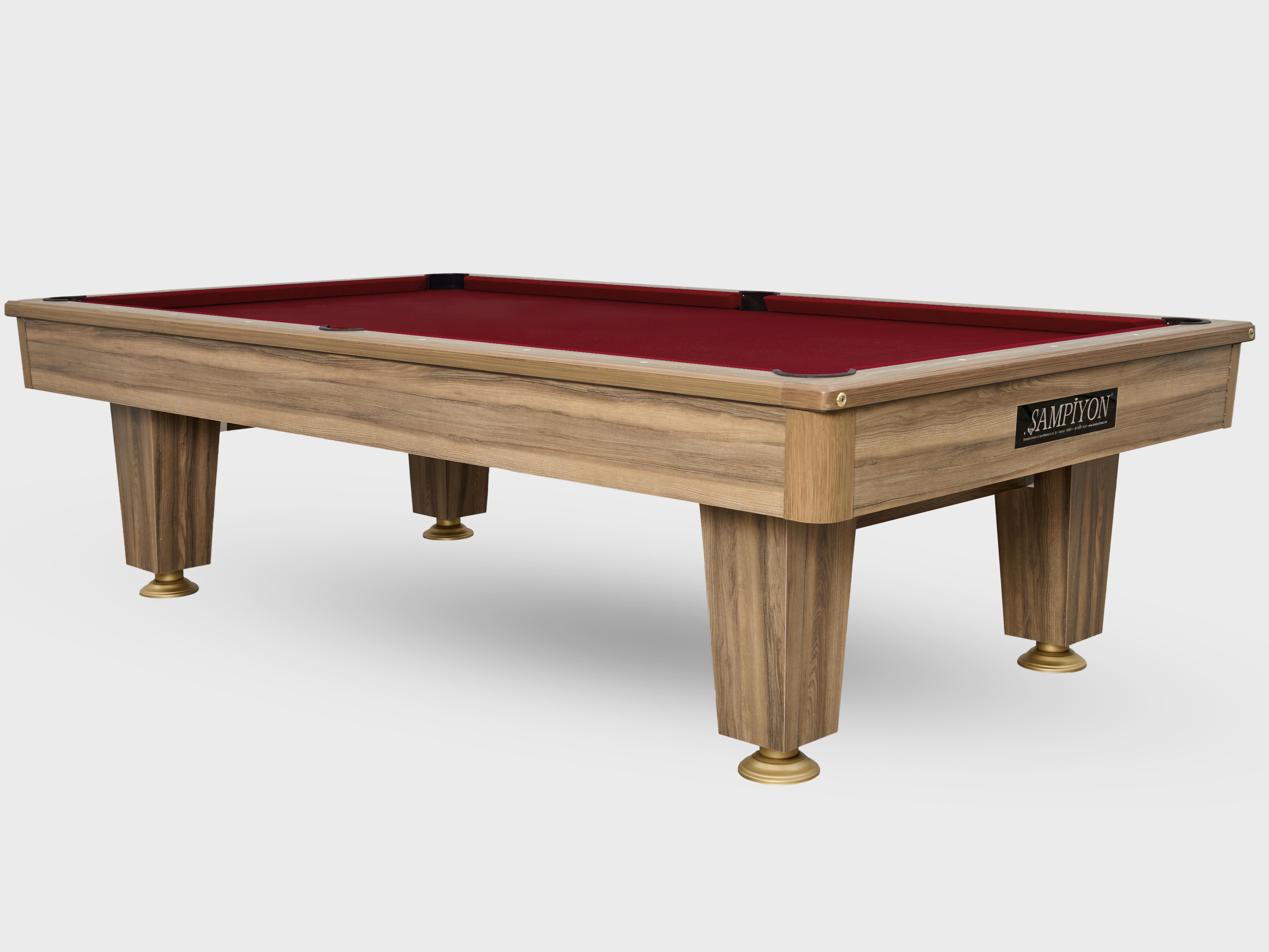 POYRAZ MODEL 4 AYAKLI  AMERİKAN (POOL) BİLARDO MASASI 