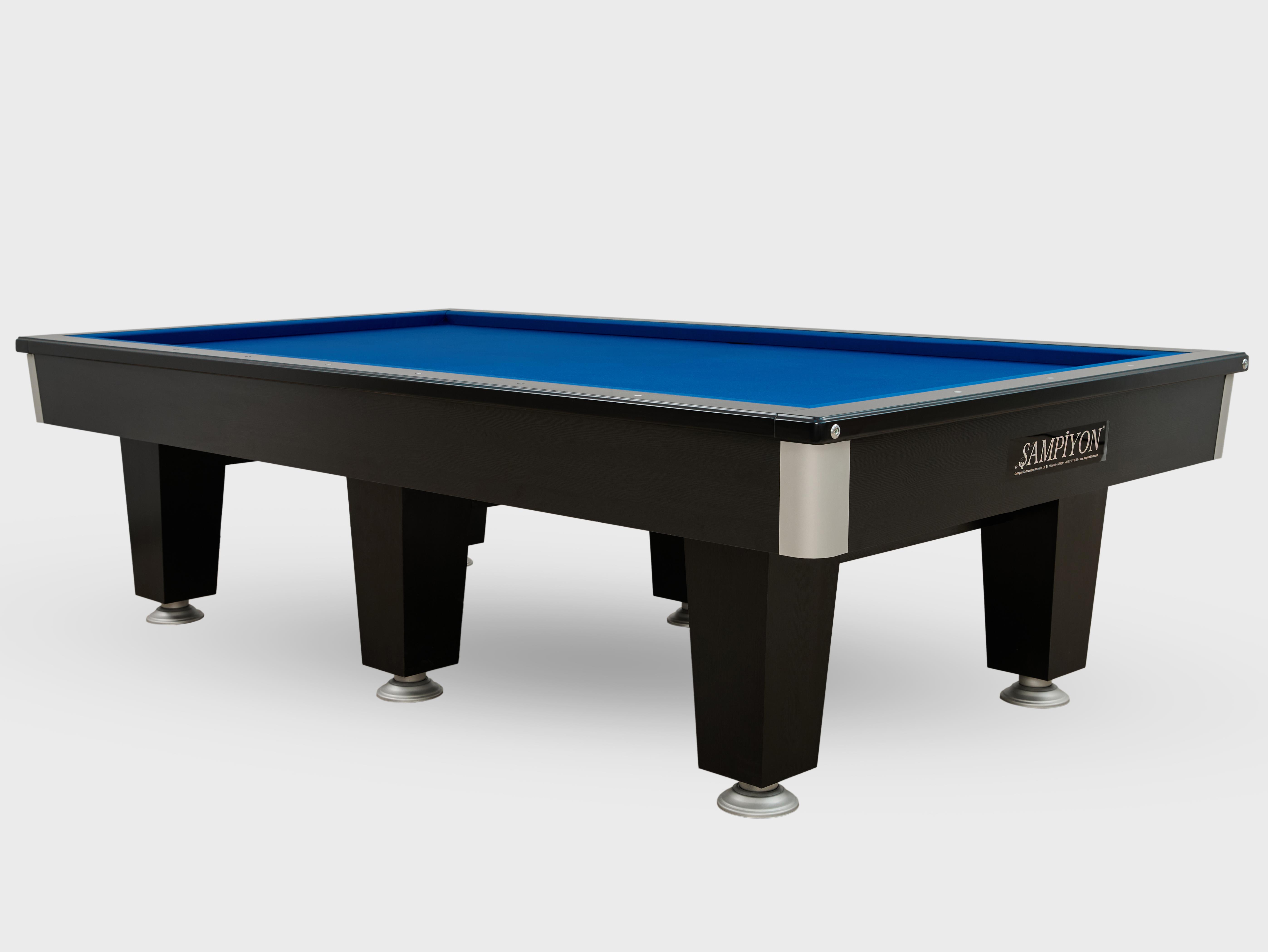 POYRAZ MODEL 6 AYAKLI ÜÇTOP (CAROM) MAÇ BİLARDO MASASI (10 FT)