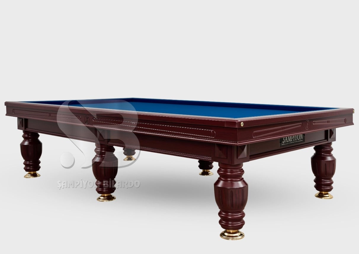 VENÜS MODEL 6 AYAKLI ÜÇTOP (CAROM) MAÇ BİLARDO MASASI (10 FT)