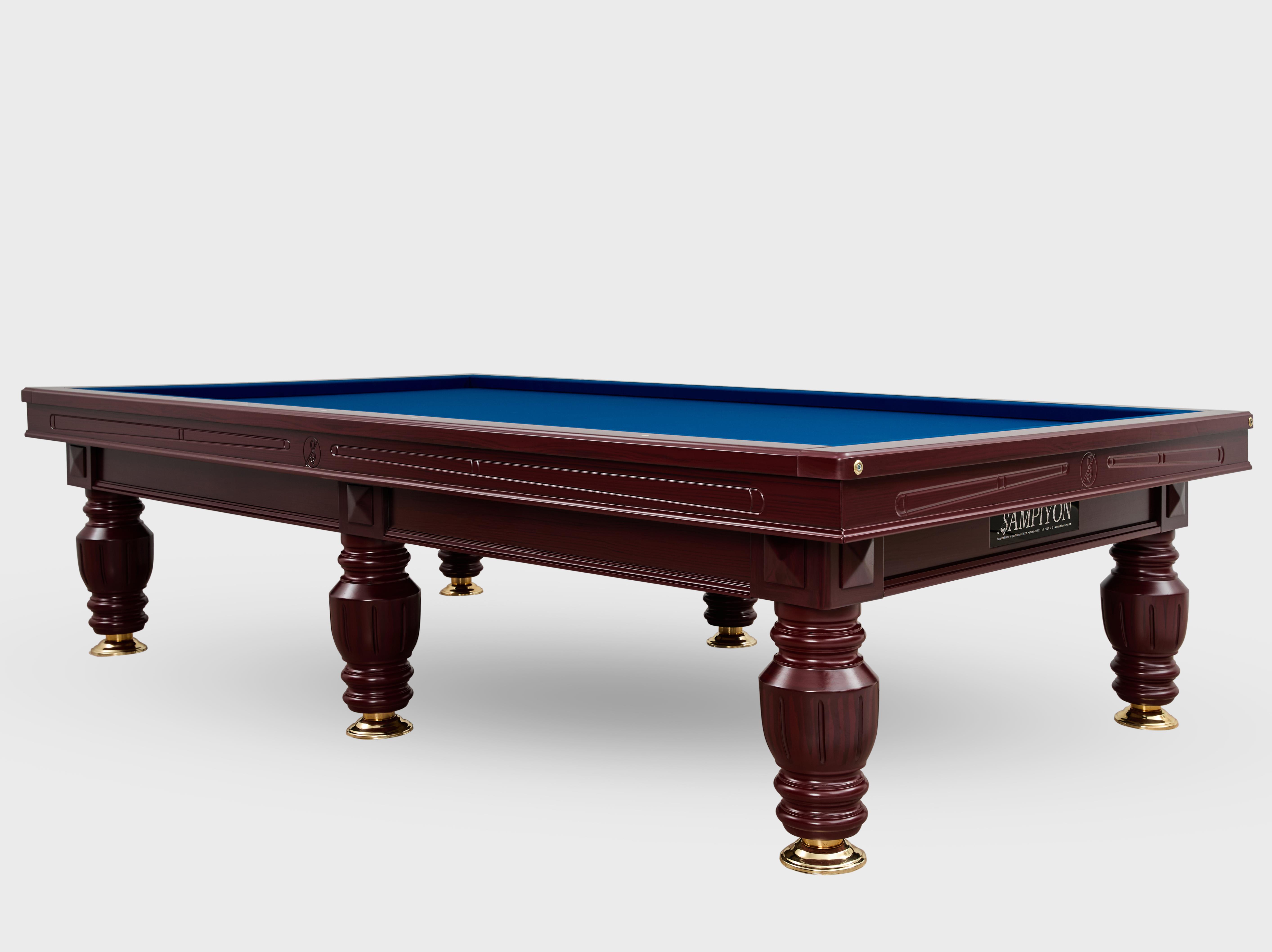VENÜS MODEL 6 AYAKLI  ÜÇTOP (CAROM) MAÇ BİLARDO MASASI