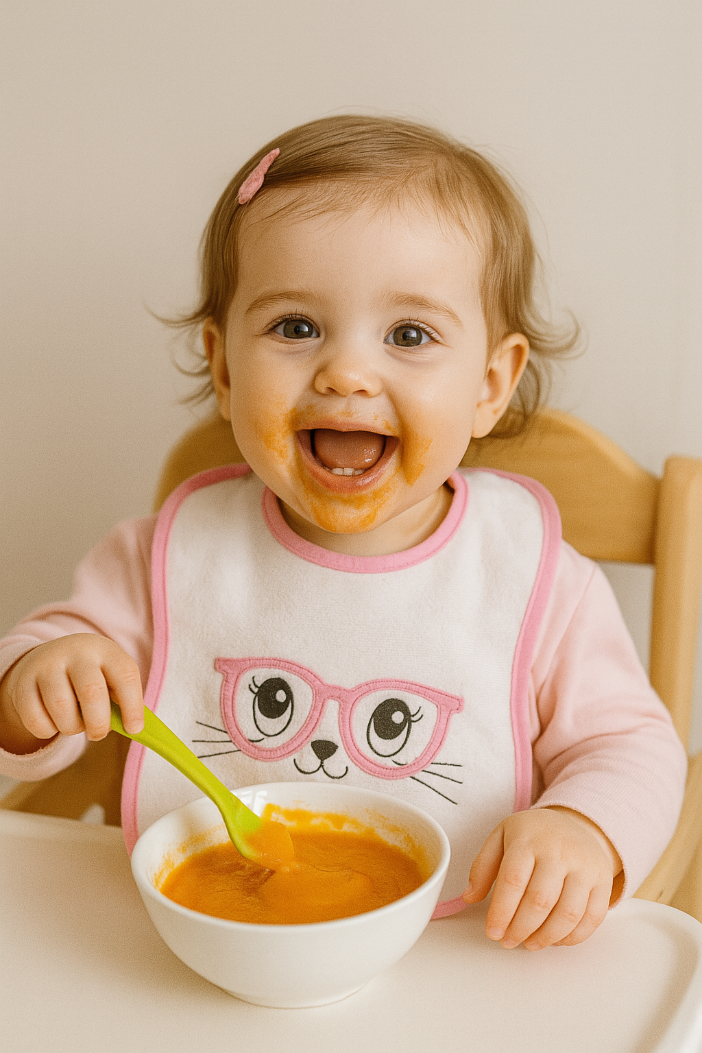 KD13373 2'li Bebek Mama Önlük