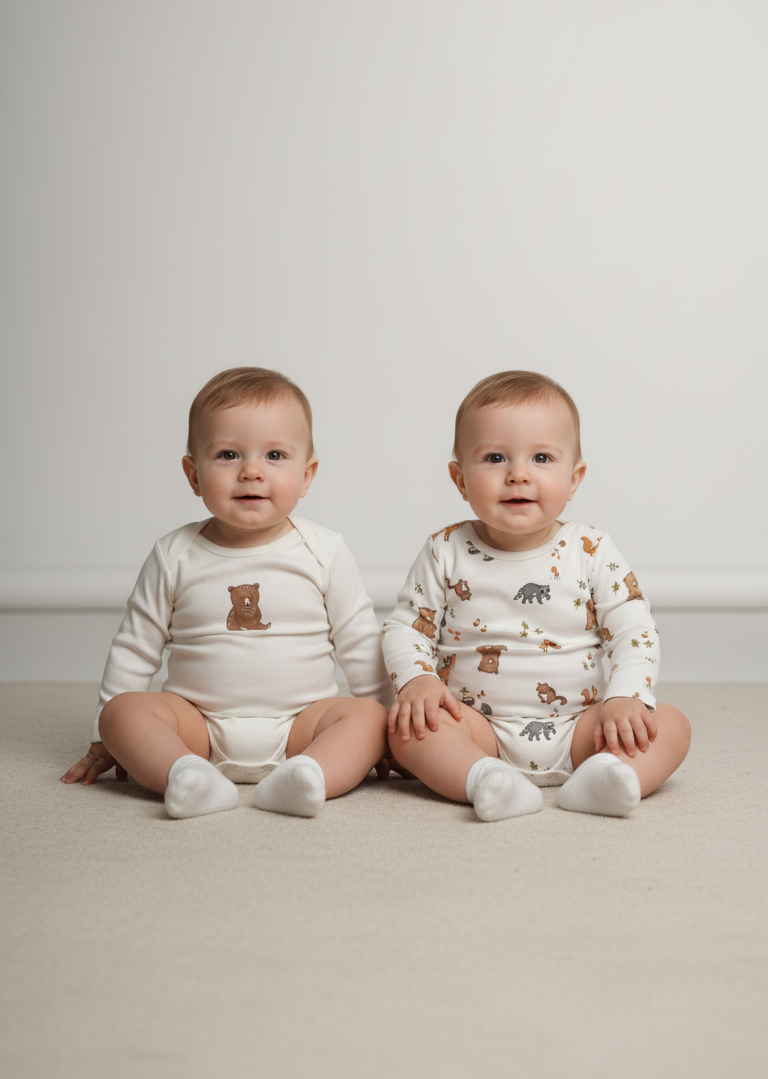 KD53126.BASKILI ERKEK 2Lİ BODY 3-6/6-9/9-12/18-24AY