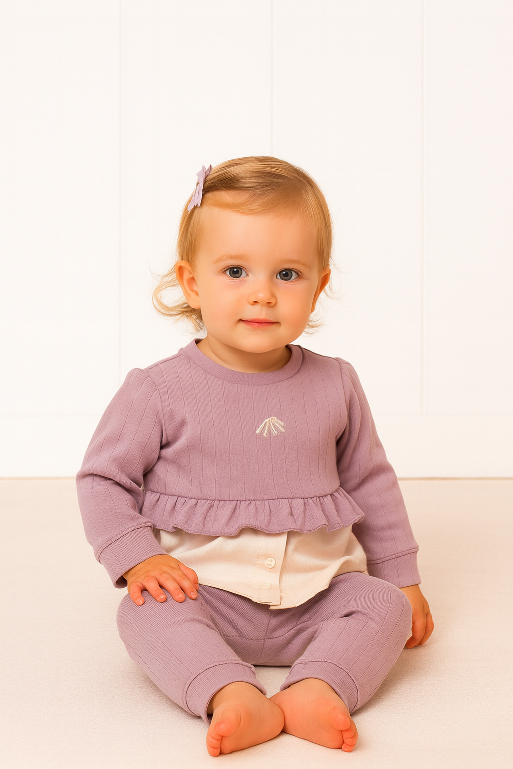 KD53842.2Lİ KIZ TAKIM 6-9/9-12/18-24/24-36AY