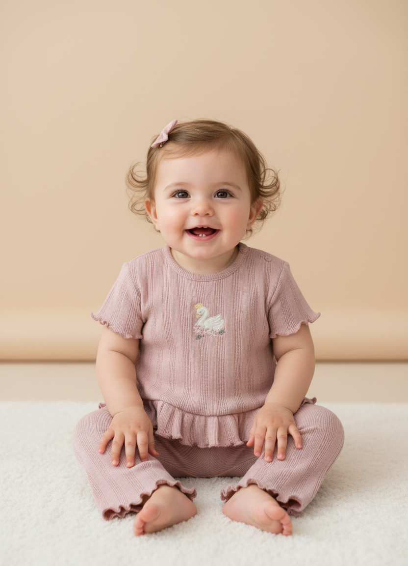 KD54155.JAKARLI TİŞÖRT PANTOLON TAKIM 6-9/9-12/18-24/24-36AY