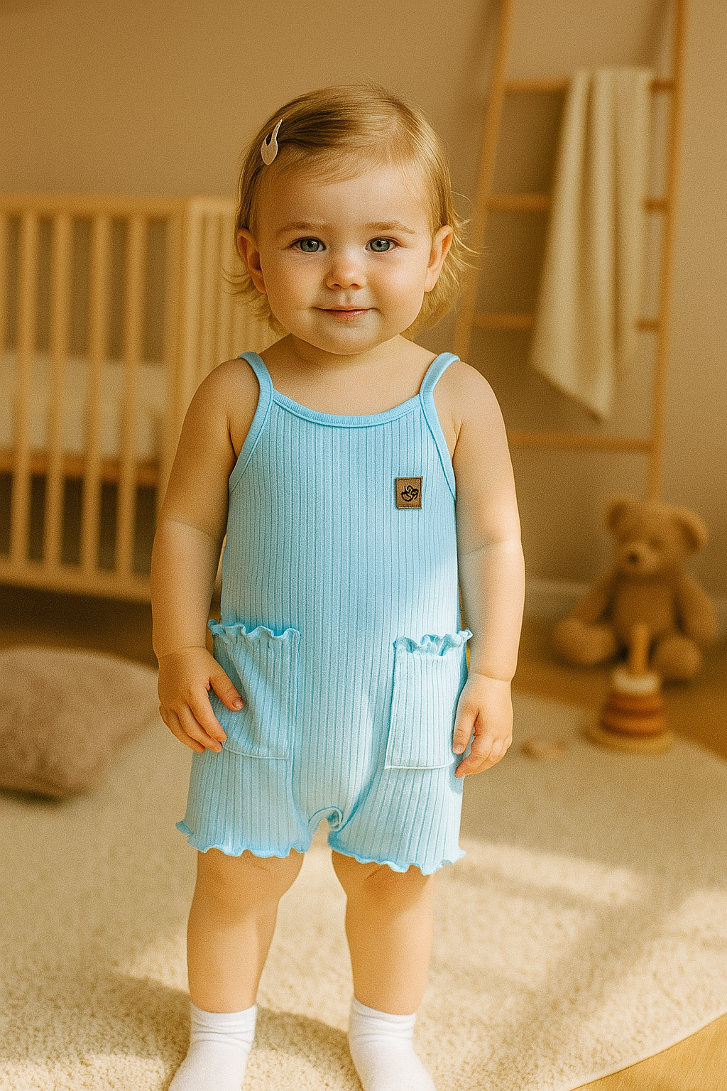 AD23179 Kız Bebek Tulum 3-6/6-9/9-12/18-24 AY