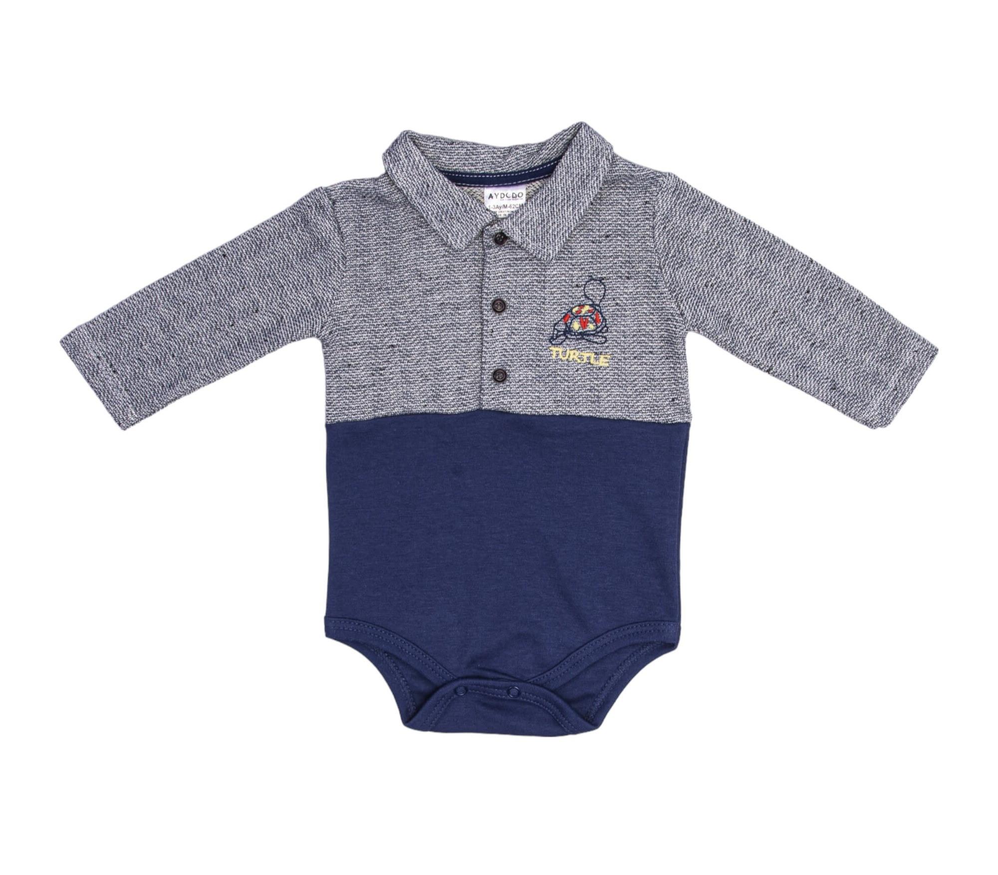 AD94011 Erkek Bebek Body 1-3/3-6/6-9/9-12 AY