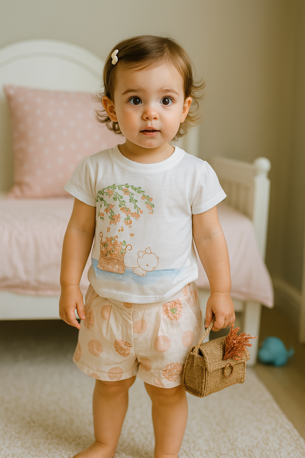 KD01023 Kız Bebek Takım 3-6/6-9/9-12/18-24 Ay
