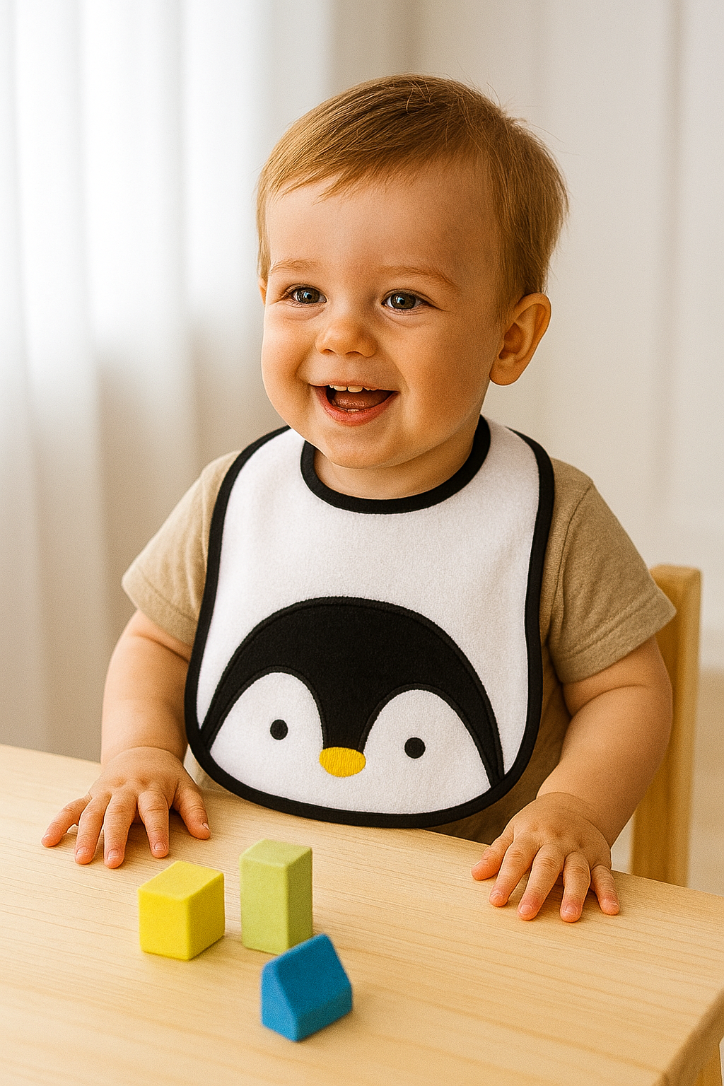 KD13375 2'li Bebek Mama Önlük