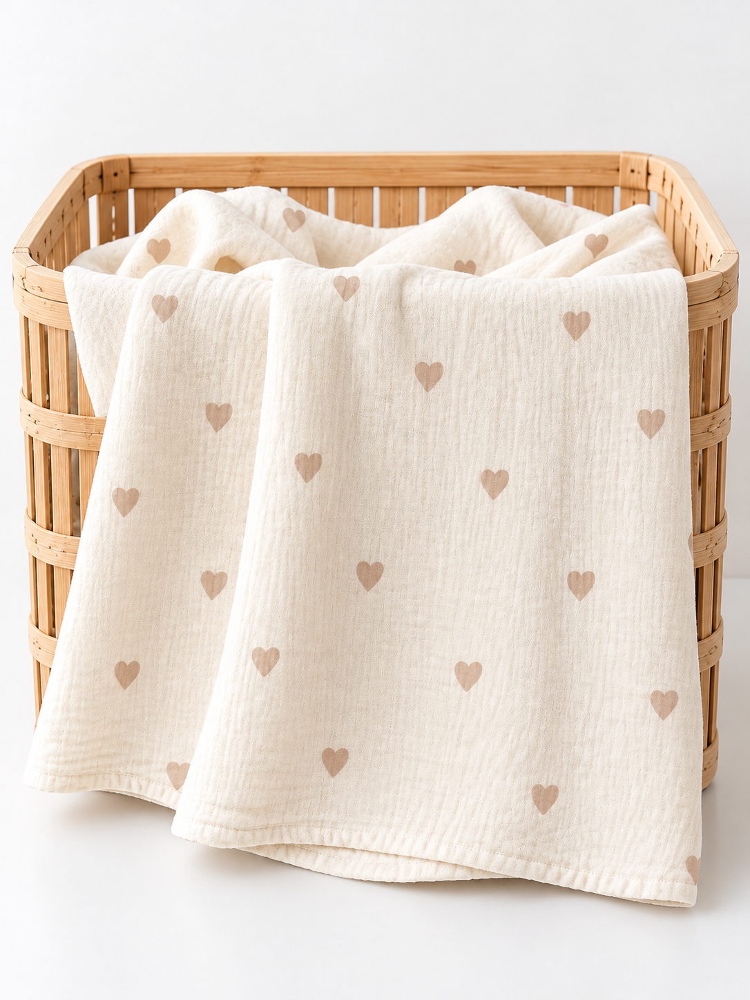 KD33999.KALP NAKIŞLI MÜSLİN BATTANİYE 100*105