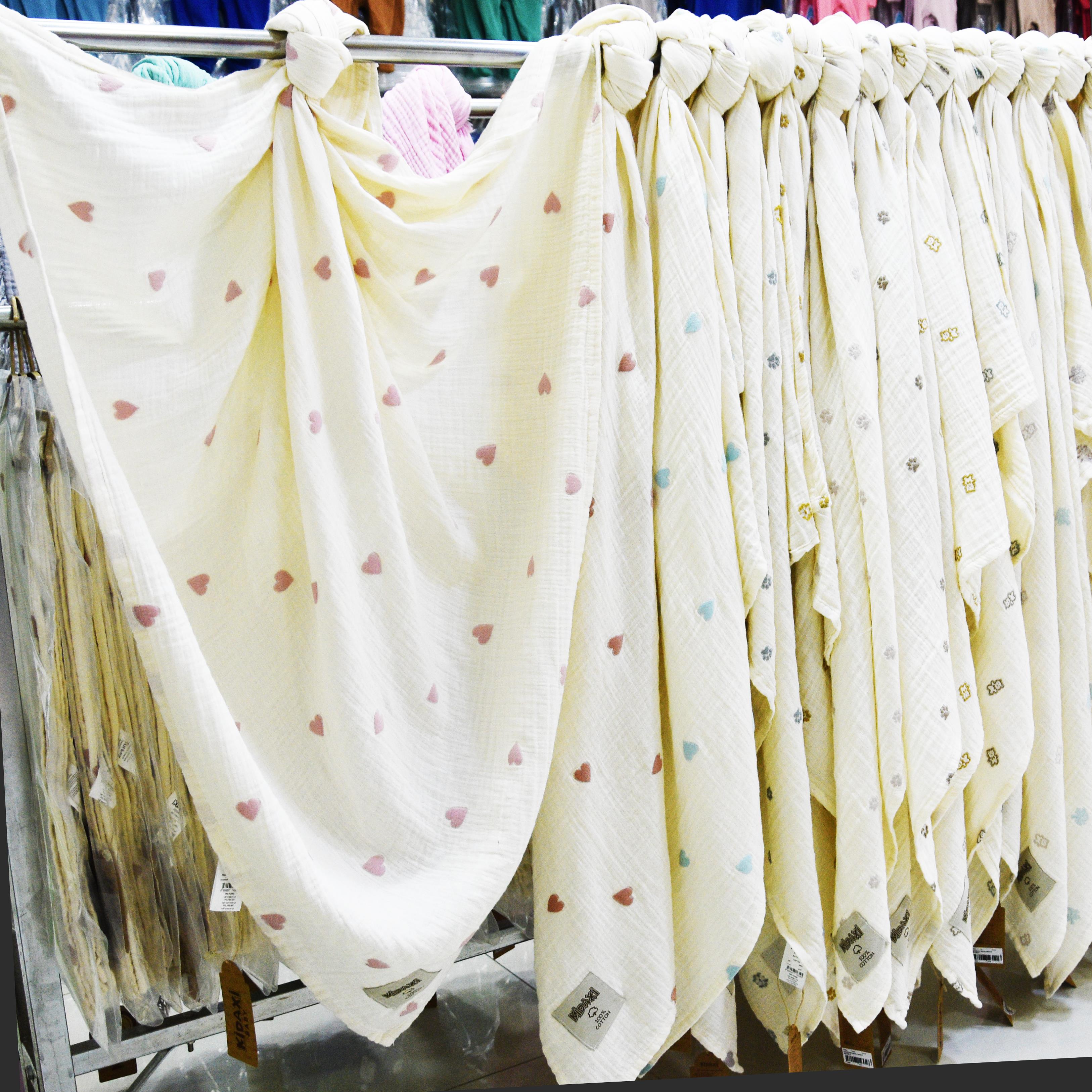 KD33999.KALP NAKIŞLI MÜSLİN BATTANİYE 100*105