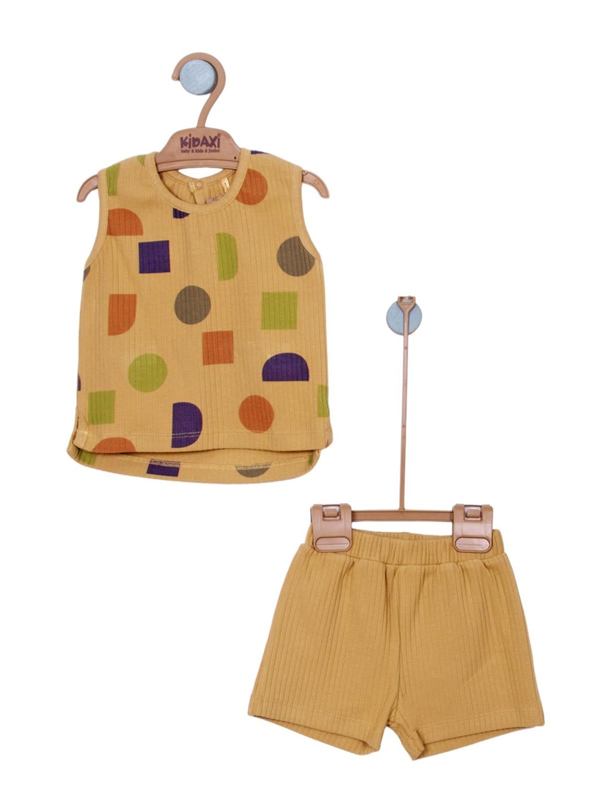 KD43001.KAŞKORSE ATLET ŞORT TAKIM 3-6/6-9/9-12/18-24AY