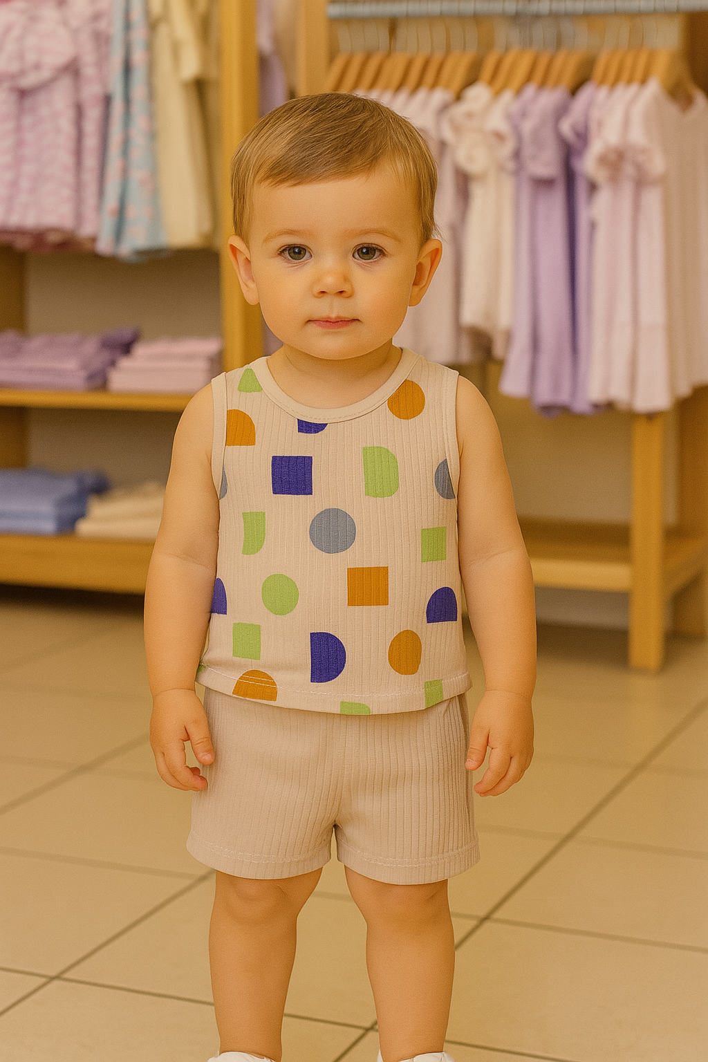 KD43001.KAŞKORSE ATLET ŞORT TAKIM 3-6/6-9/9-12/18-24AY