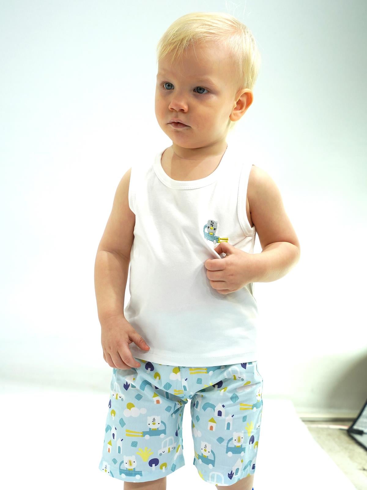 KD43131 ARABA TEMA ATLET ŞORT ERKEK TAKIM 3-6/6-9/9-12/18-24 AY