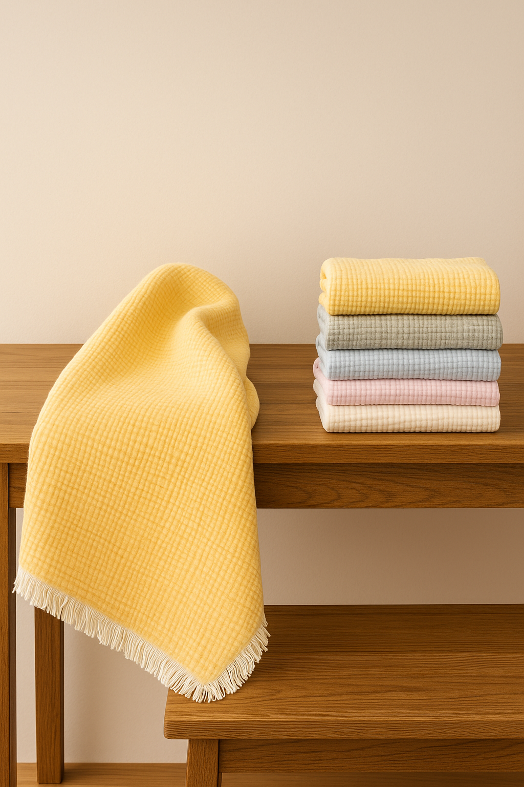 KD51063.ELYAFLI MÜSLİN BATTANİYE 100x120