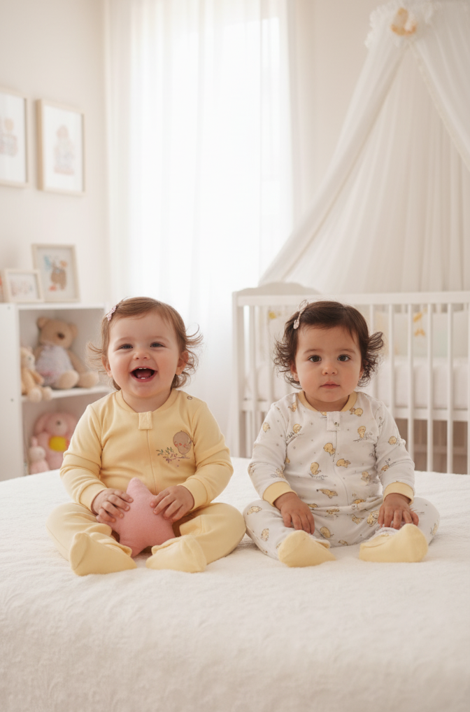 KD53113.BASKILI KIZ 2Lİ TULUM 3-6/6-9/9-12/18-24AY 