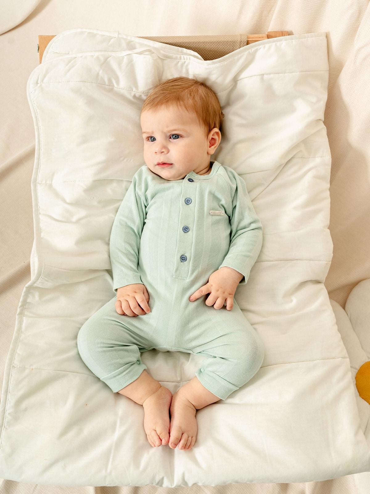 KD53424.JAKARLI ÖRME REGLAN KOL PATİKSİZ TULUM 3-6/6-9/9-12/18-24AY