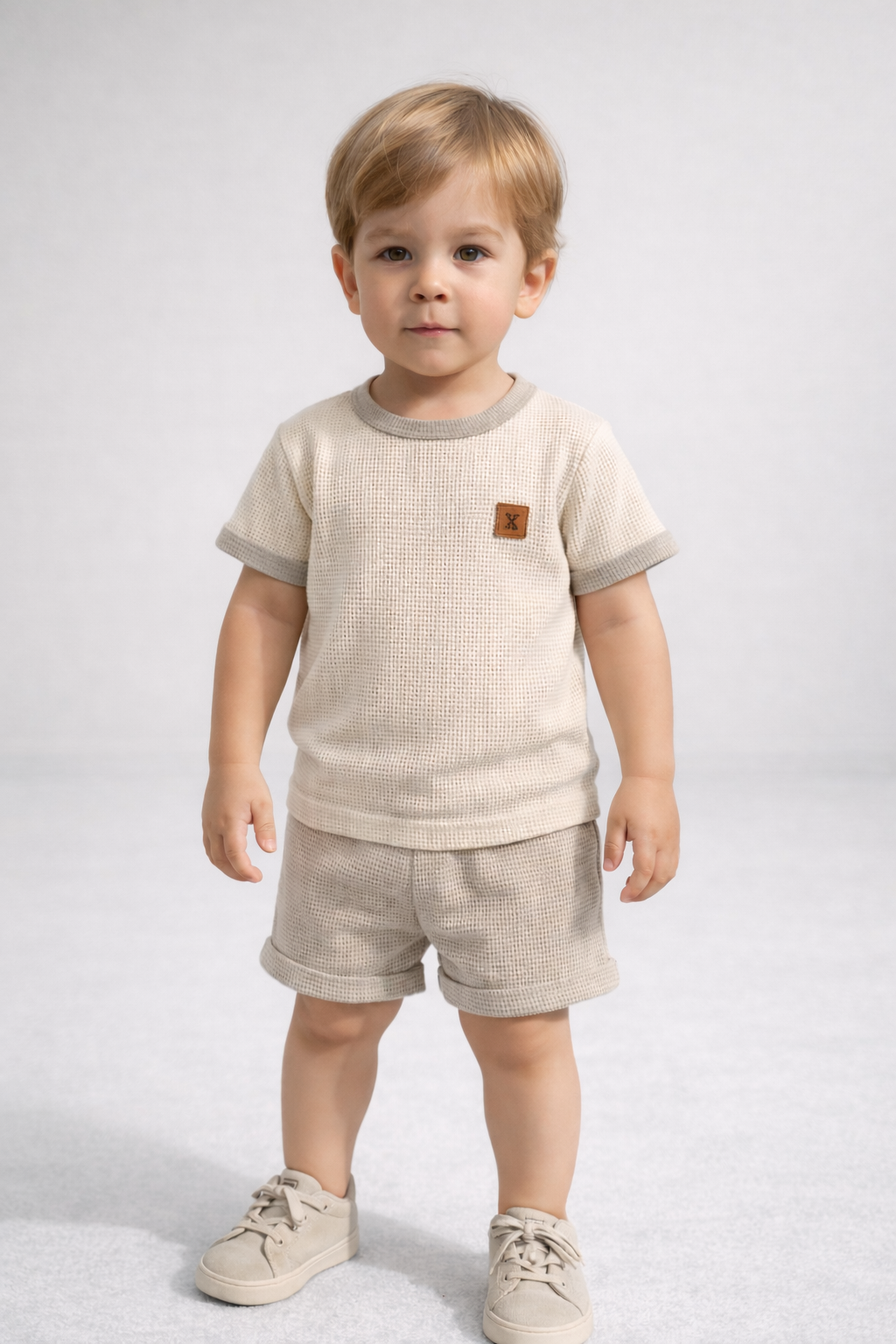 KD53885.DERİ ARMALI ERKEK 2Lİ TAKIM 3-6/6-9/9-12/18-24AY