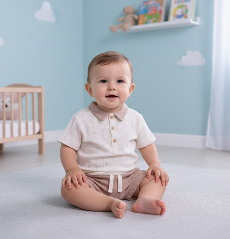 KD54172.JAKARLI ERKEK TİŞÖRT ŞORT TAKIM 6-9/9-12/18-24/24-36AY