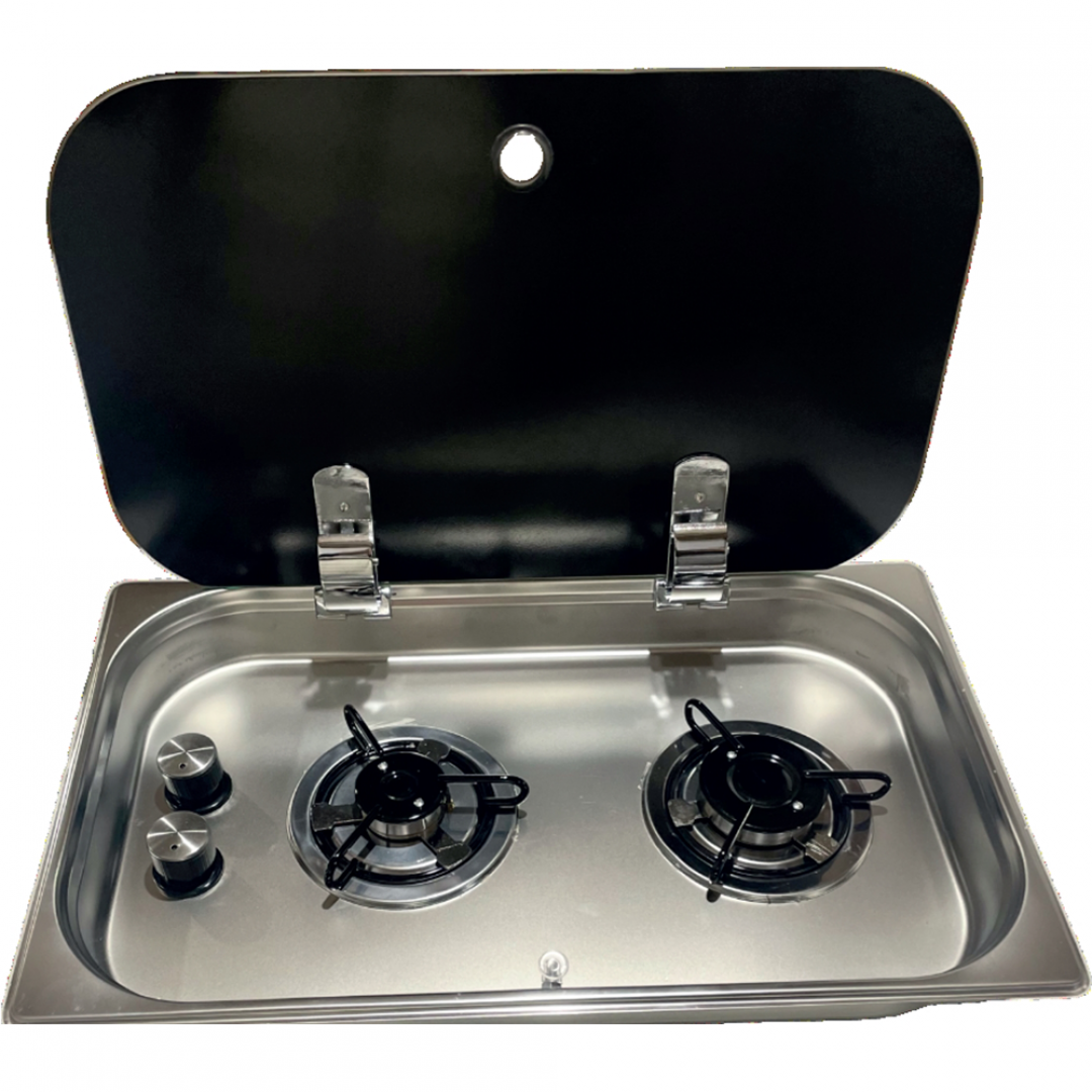 KROM CAM KAPAKLI OCAK