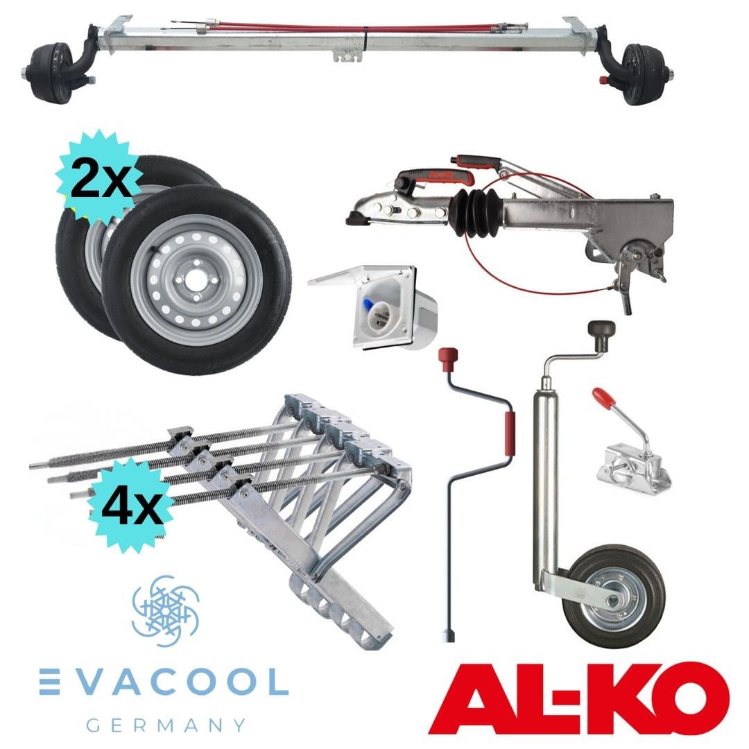 1000 KG FRENLİ DİNGİL SETİ