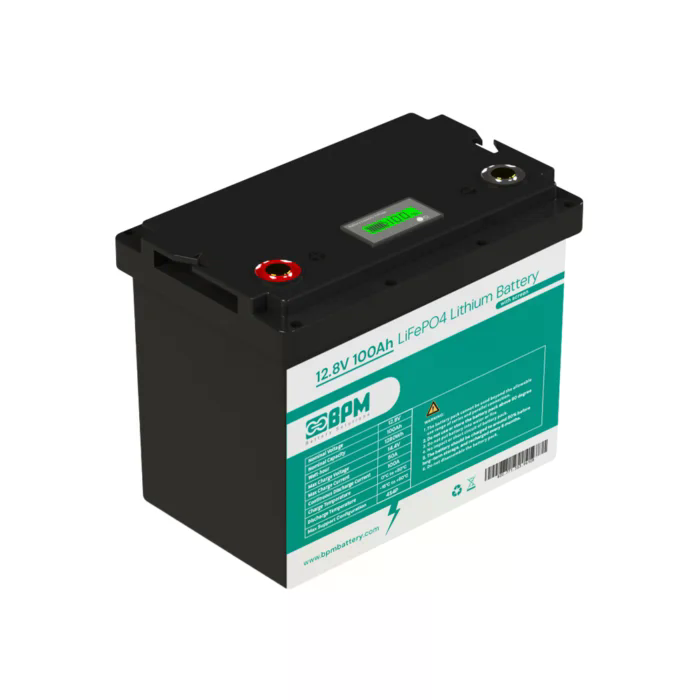 BPM 12.8V 100Ah LiFePO4 Lityum Akü – Ekranlı LFP0401PDK98394